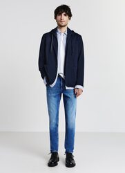 Long pants jeans Calliope Blu denim medio Autumn