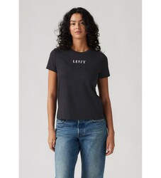 THE PERFECT TEE SERIF EMB CAVIAR