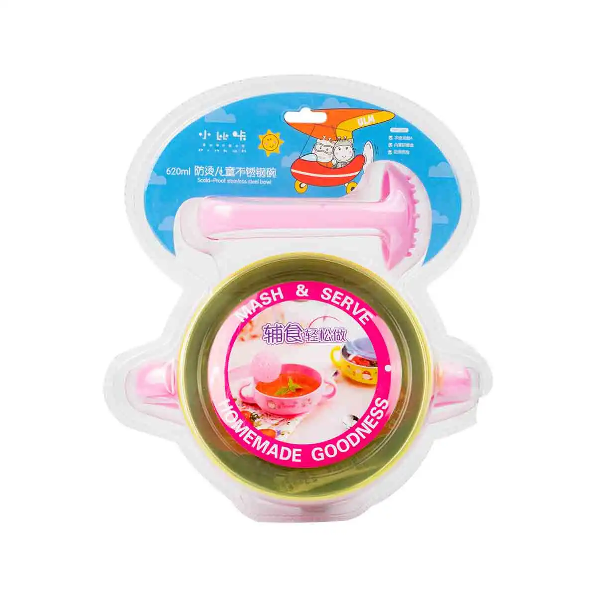 Аяга хүүхдийн төмөр дотортой шөлний