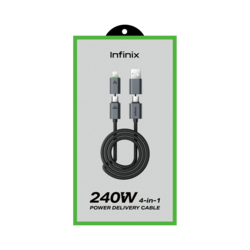 Infinix 4in1 Max 240W 1m Data cable XDX25