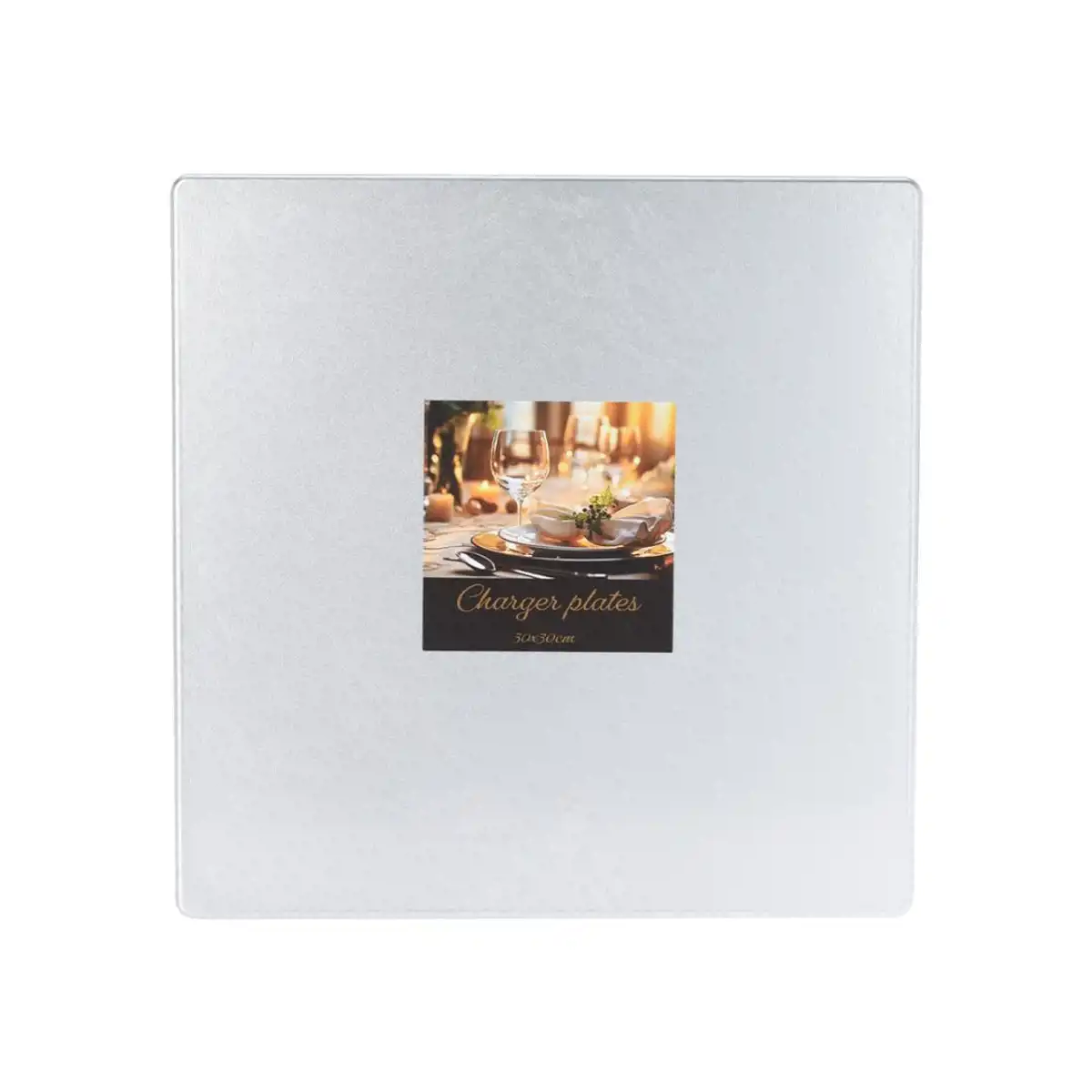 Аяга тавагны суурь мөнгөлөг 30см