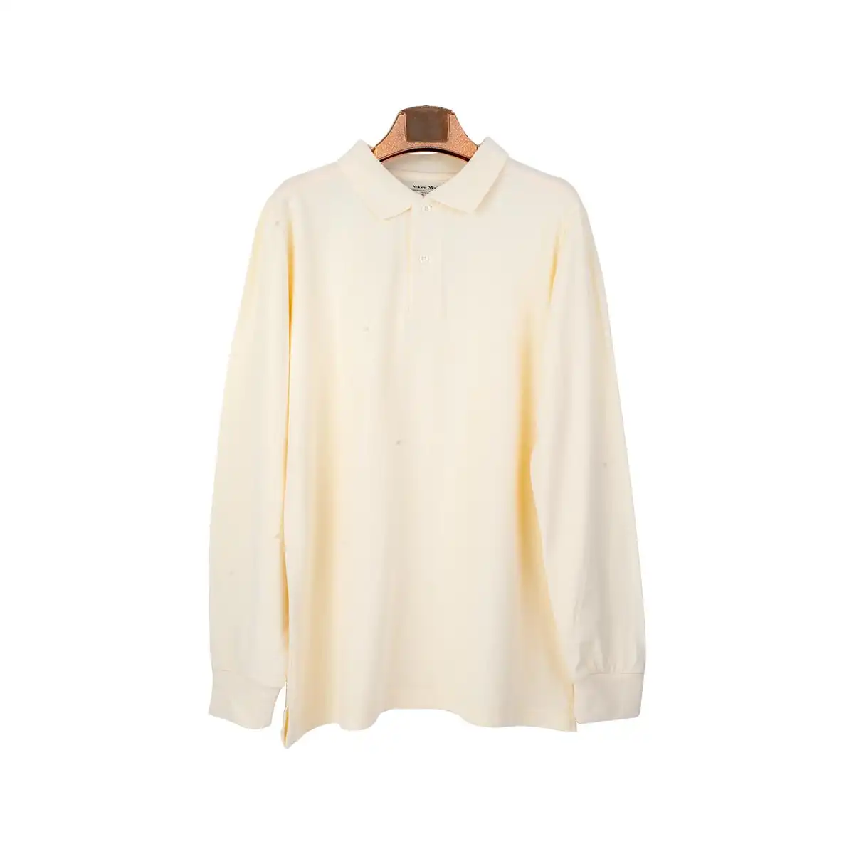 Поло эрэгтэй урт ханцуйтай шаргал S