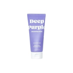 Deep purple cleansing foam