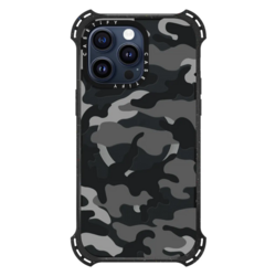 iPhone 15 Pro Bounce Case with Matte Bumper & MagSafe Compatible - Camo Over
